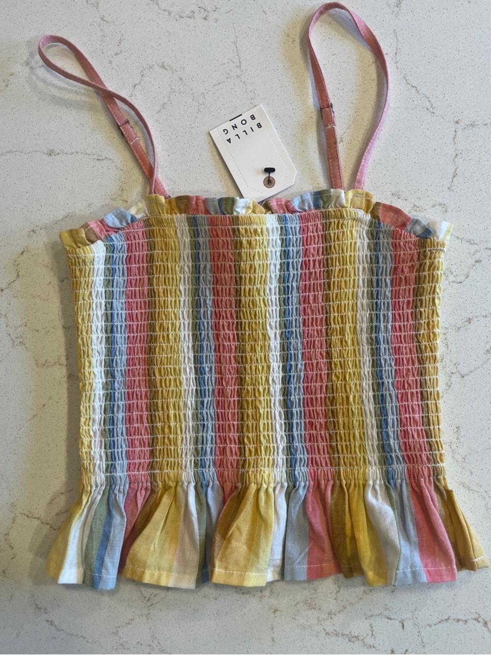 Billabong Keep Your Cool Smocked Cami